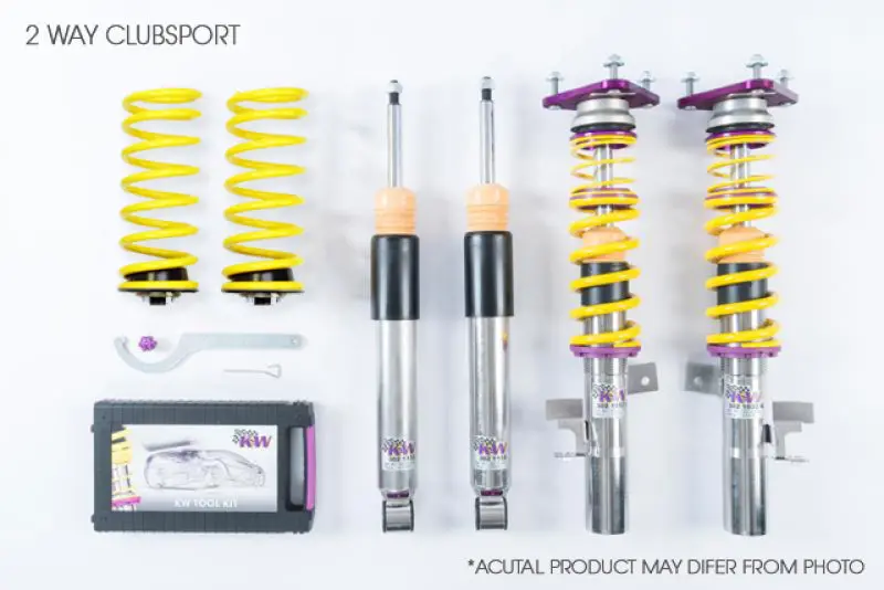 Kw Clubsport 2-Way Ddc Coilover Kit For Mini Cooper F56 Hardtop With Dynamic Damping Control 1