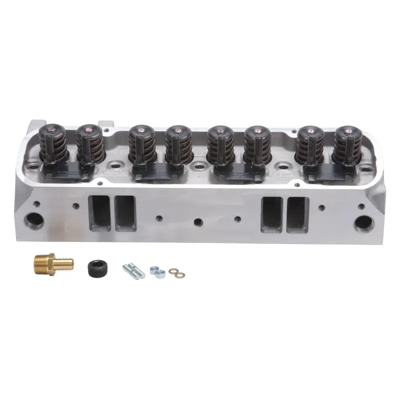 Edelbrock Cylinder Head Performer Rpm Cnc Pontiac 1962-1969 455 Ci V8 87 Cc Combustion Chamber 1