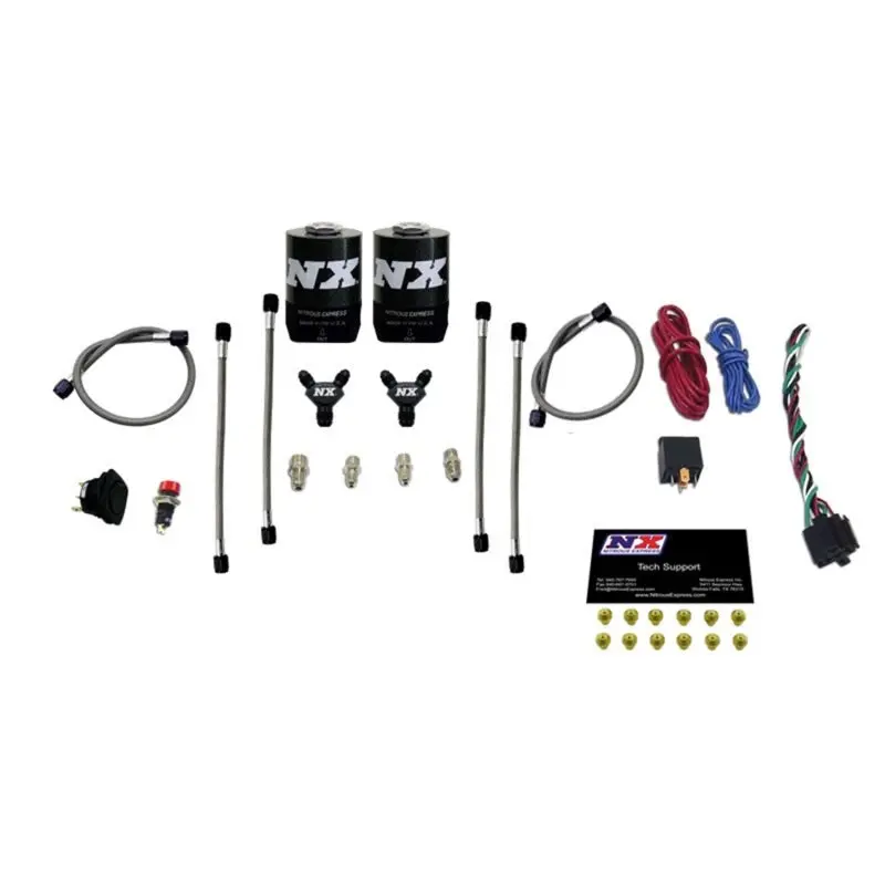 Nitrous Express Dual-Stage Nitrous Upgrade Kit For Gm Ls Engine Plate Systems 1