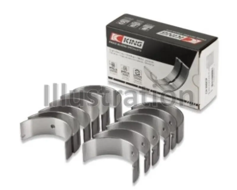 King Engine Bearings Bmw M30/M32/B35 (Size +0.75Mm) Connecting Rod Bearing Set 1