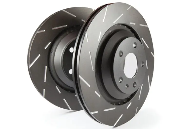 Ebc Usr Slotted Front Brake Rotors For 2018+ Audi A4 Allroad Quattro 2.0L Turbo 1