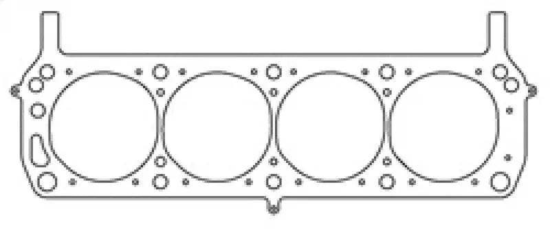 Cometic Mls Cylinder Head Gasket For Ford 302/351W Windsor V8 – 0.045" Thickness, 4.180" Bore, Svo/Yates Spec 1