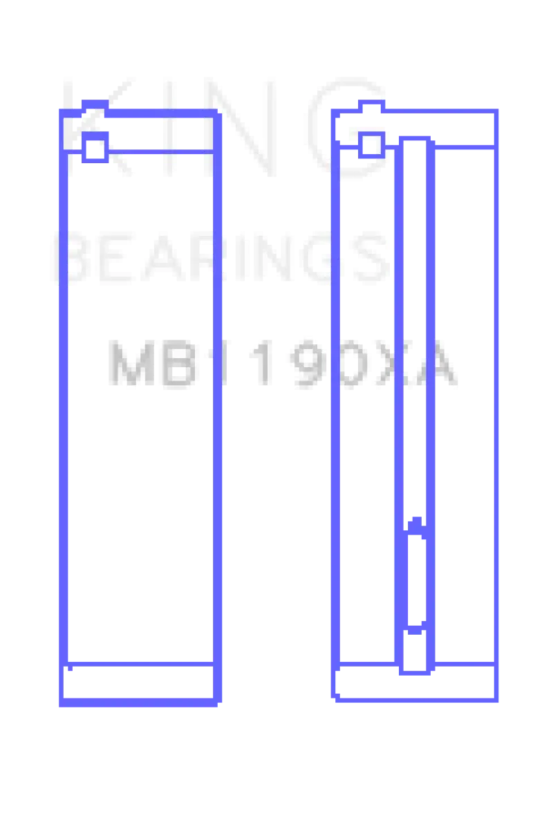 King Standard Main Bearing Set For 2003–2005 Dodge Sprinter Van Engines 1