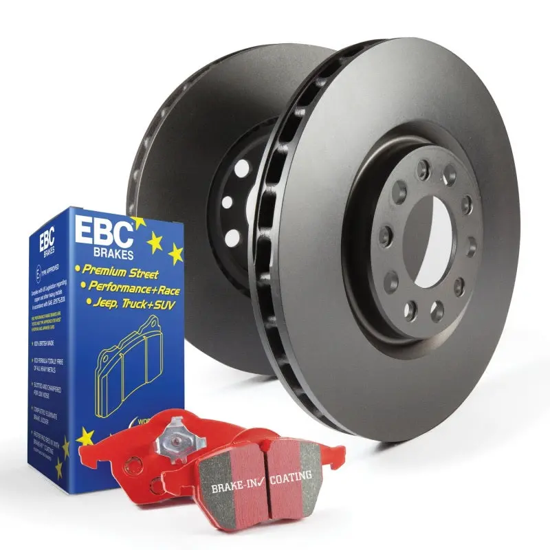 Ebc Redstuff Performance Brake Pad & Rk Rotor Kit (S12 Series) 1