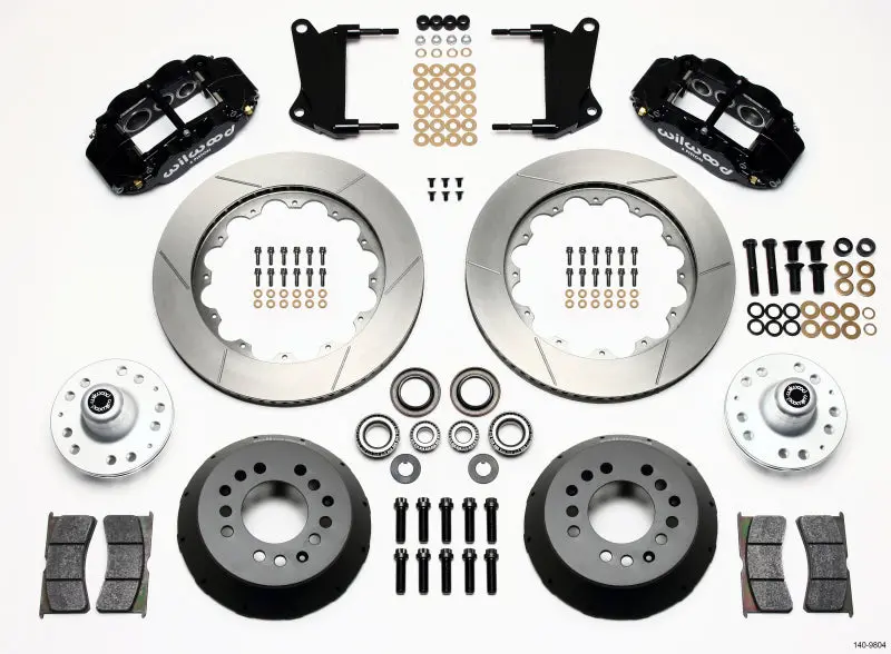 Wilwood Narrow Superlite 6R Front Hub Kit – 14" Rotor, Compatible With 1967–1969 Camaro & 1964–1972 Nova/Chevelle 1