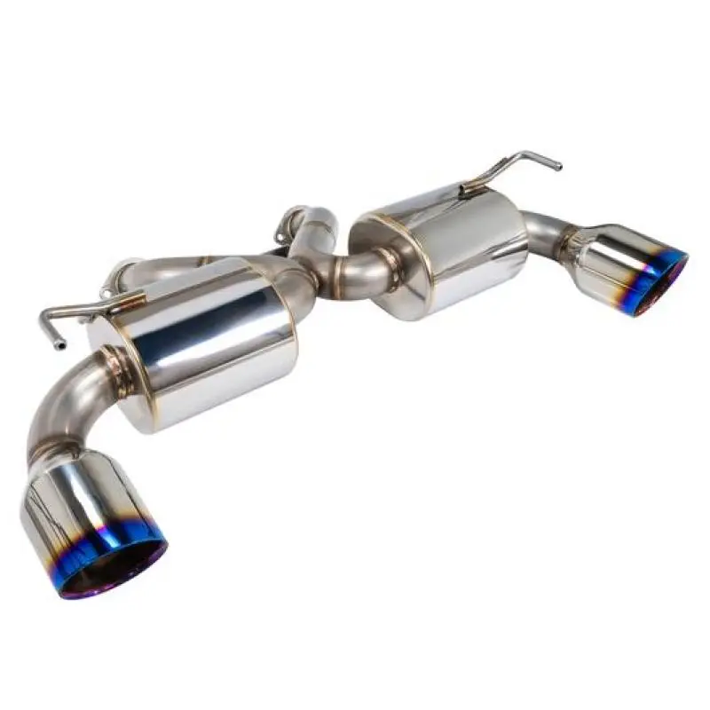 Remark Z34 Exhaust System – Axle-Back With Burnt Stainless Double-Wall Tip For Nissan 370Z 1