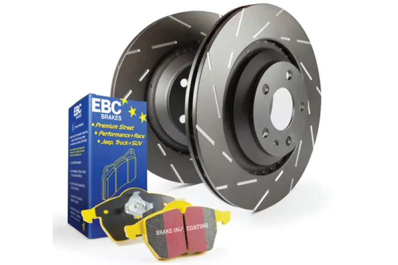 Ebc Yellowstuff S9 Brake Pad & Usr Rotor Kit – High-Friction Street & Track Package 1