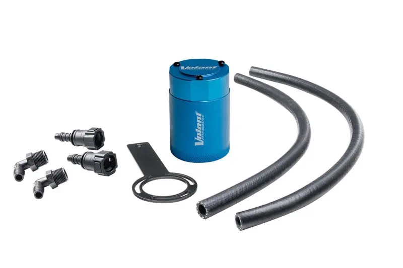 Volant Aluminum Oil Catch Can Kit For 2014–2019 Chevrolet Silverado 1500 – 3 Oz Capacity, Includes Mounting Bracket 1