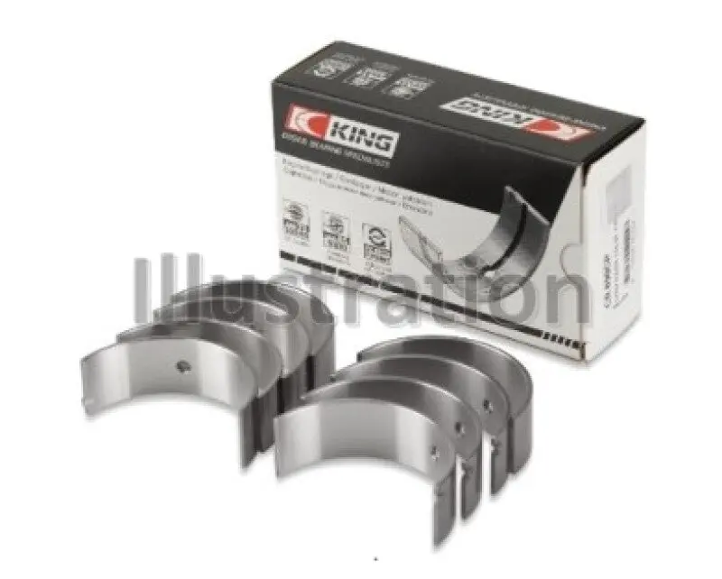 King Engine Bearings Isuzu 4Xc1/4Xc1T (Size +0.50Mm) Connecting Rod Bearing Set 1