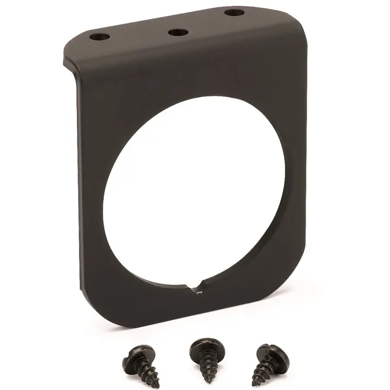 Autometer 2-1/16" Black Gauge Panel — Single-Hole Mount Design 1