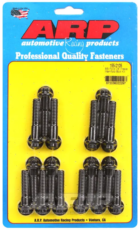 Arp 12-Point Intake Manifold Bolt Kit For Ford V8 Engines 1