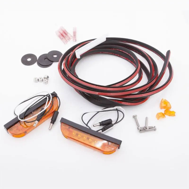 Bushwacker Universal 2-Wire Led Marker Light Kit — Designed For Flat-Style Fender Flares 1
