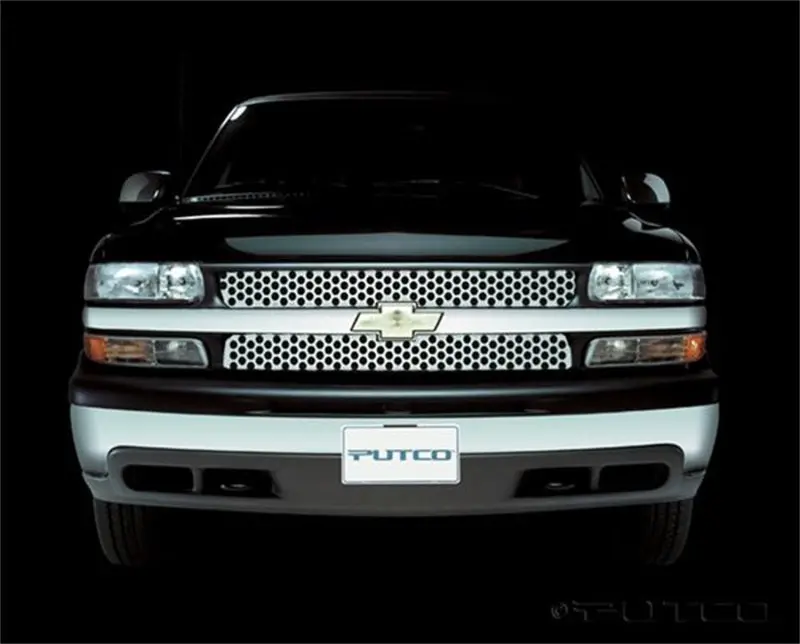 Putco Stainless Steel Punch Grille For 2001–2002 Chevrolet Silverado Ld 1