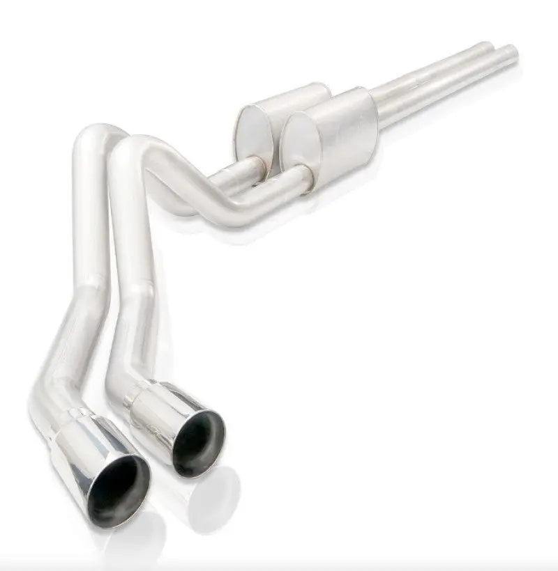 Stainless Works Redline Cat-Back Exhaust For 2019+ Chevrolet Silverado 5.3L – Dual Polished Tips 1