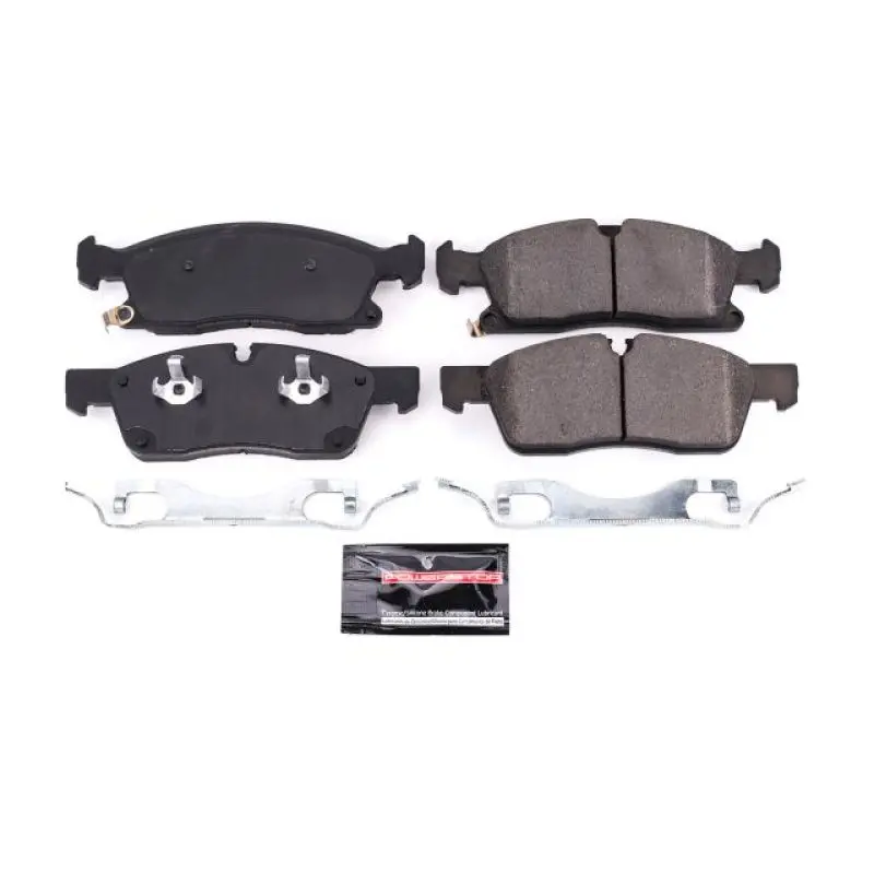 Power Stop Z23 Evolution Sport Front Brake Pads With Hardware For 2017 Dodge Durango 1