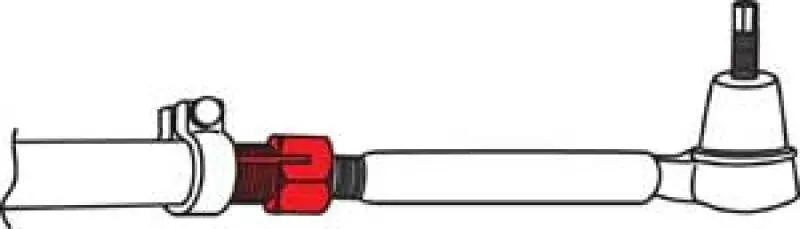 Spc Performance 11/13 Dodge Ram Hex Tie Rod Adjuster 2