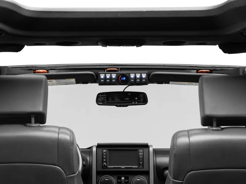 Raxiom Jk Control Box With Integrated Switch Panel For 2007–2018 Jeep Wrangler Unlimited (Jk) 1