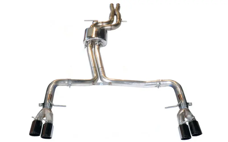 Awe Tuning Diamond Black Tip Track Exhaust For Audi B8.5 S5 3.0T (102Mm Tips) 1