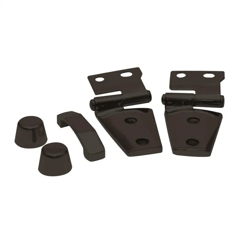 Rampage Hood Kit – Matte Black Finish For 2007–2018 Jeep Wrangler Jk 1