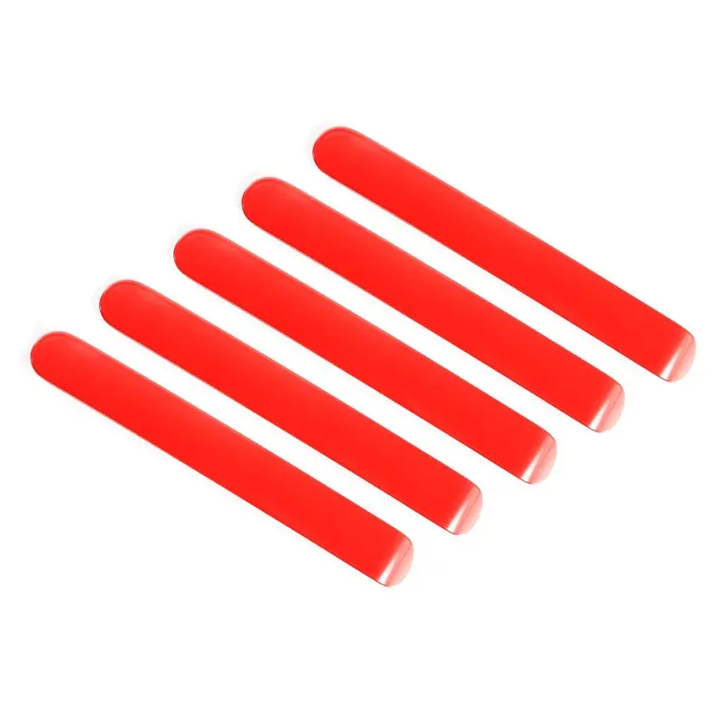 Rugged Ridge Red Door Handle Inserts – Interior Accent Kit For 2007–2018 Jeep Wrangler Jk 4-Door 1