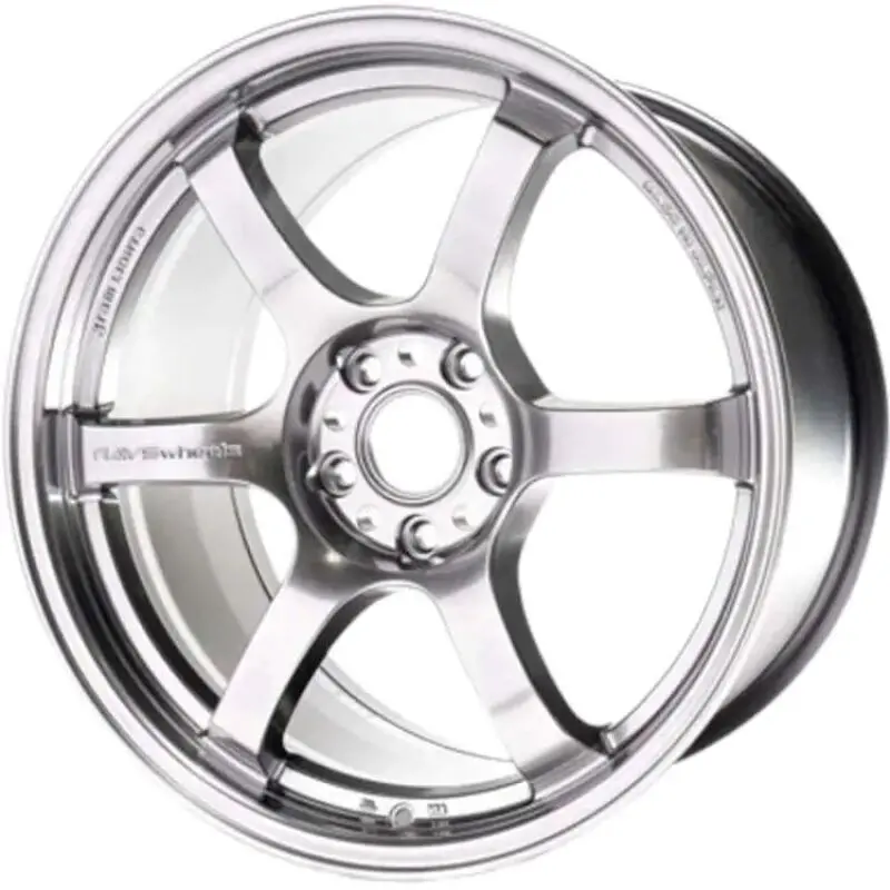 Gram Lights 57Dr 17X9 Inch Silver Alloy Wheel – 5X114.3 Bolt Pattern, +22Mm Offset 1
