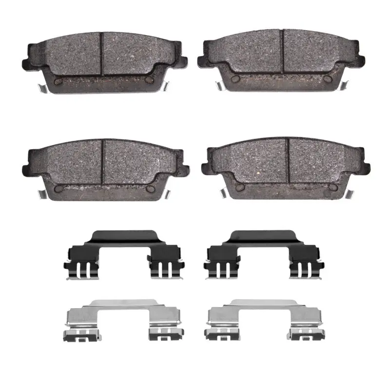R1 04-11 Cadillac Srx Rear Optimum Oe Pads & Hardware Kit 1