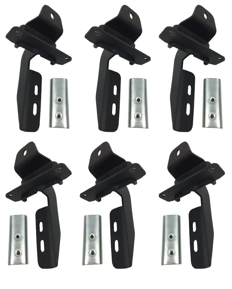 Go Rhino 18-20 Jeep Wrangler Jlu Brackets For Oe Xtreme Cab Length Sidesteps 1