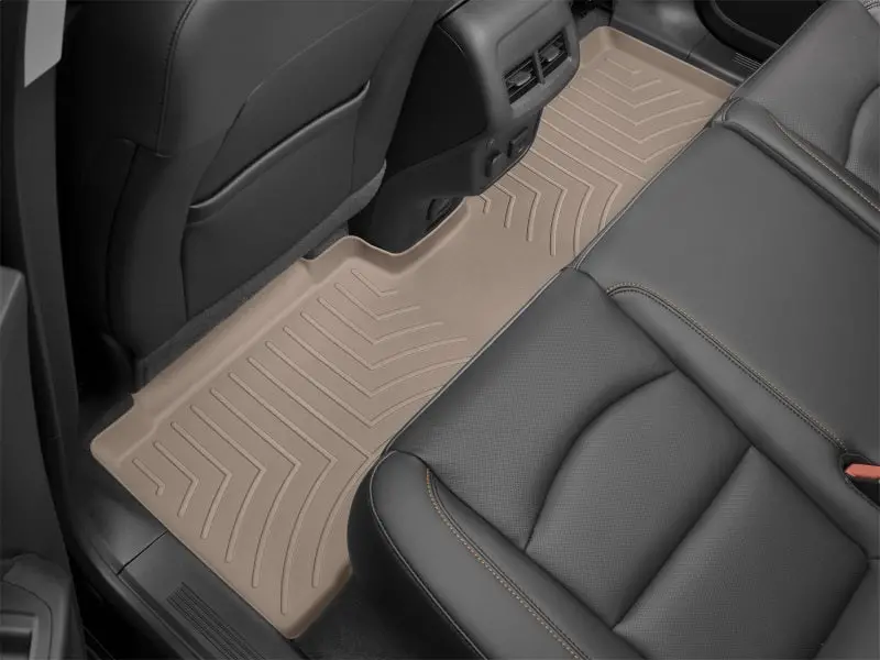 Weathertech Rear Floor Liner For 2022–2023 Jeep Wagoneer – Tan, 7-Passenger Configuration 1