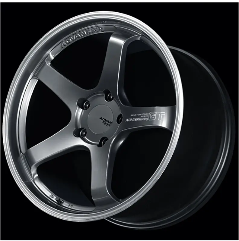 Advan Gt Racing Wheel – 19X9.5, +40 Offset, 5X130, Brass Gold Finish 1