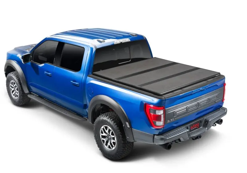Extang Alx Solidfold Hard Tonneau Cover For 2005–2021 Nissan Frontier With Factory Side Bed Rail Caps (5-Foot Bed) 1