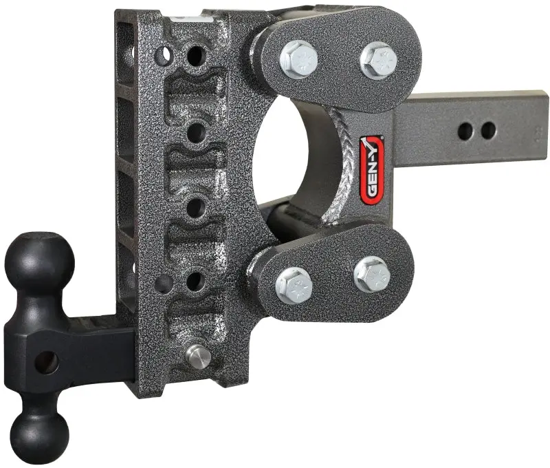 Gen-Y The Boss Torsion-Flex Hitch Receiver – 2.5" Shank, 7.5" Drop, 10K Gtw, Dual-Ball Gh-031 1