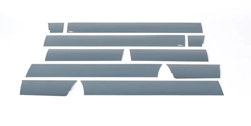 Putco Black Platinum Rocker Panels For 2009–2014 Ford F-150 Supercab With 8-Foot Bed (10-Piece Set, 7-Inch Width) 1