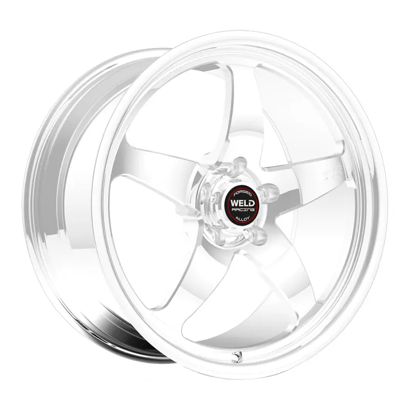 Weld S71 Polished 15×10.33″ Wheel – 5×5″ Bolt Pattern, 6.5″ Backspace, Non-Beadlock 2