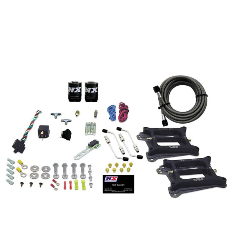 Nitrous Express Dual-Stage Gasoline Nitrous System (4150-Style) – 50–300 Hp Range (Bottle Not Included) 1