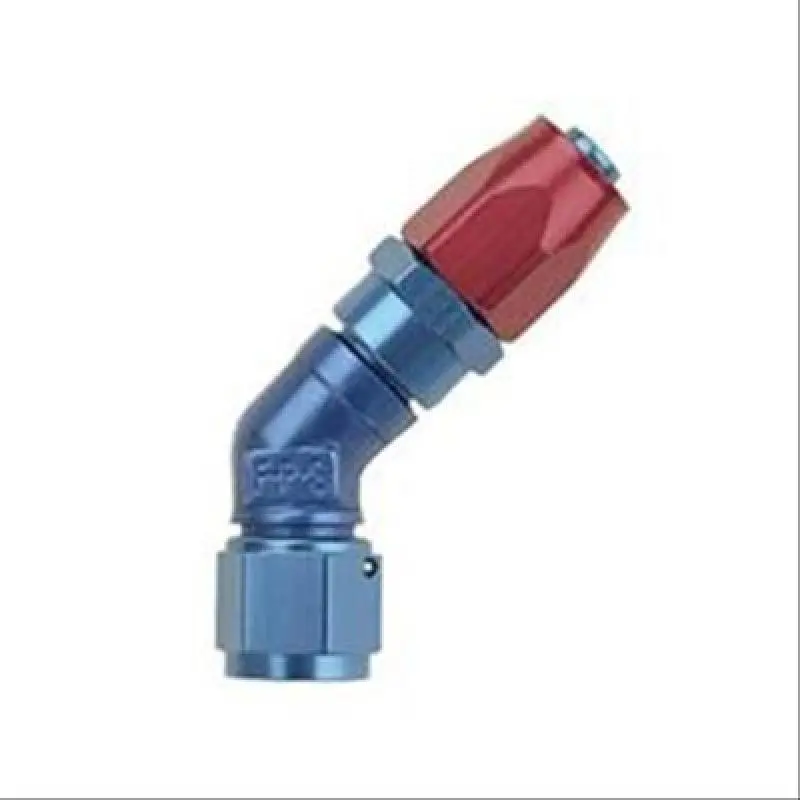 Fragola Low-Profile Forged -20An Hose End – 45° Angle, Black Anodized, Compact Design 1