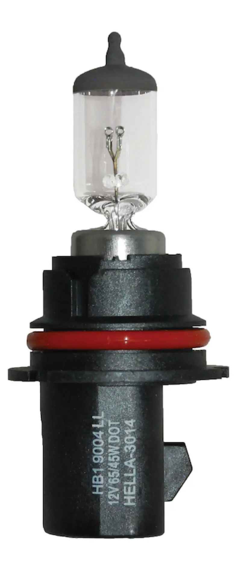 Hella Long-Life Dual-Beam Halogen Bulb – 9004/Hb1, 12V, 65/45W, P29T Base 2