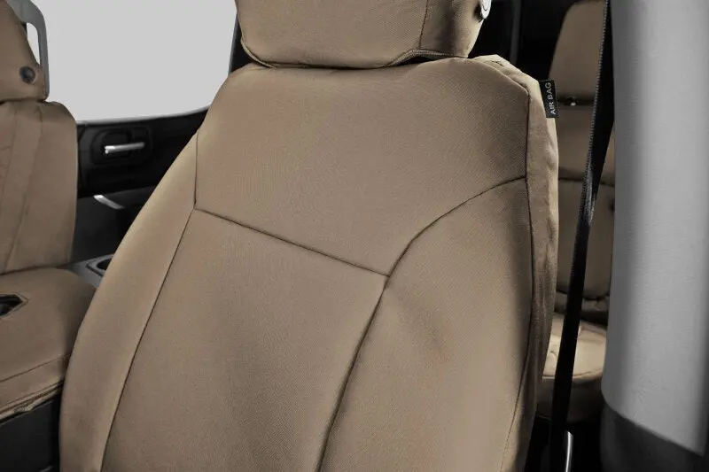 Covercraft Endura Precisionfit Second Row Seat Covers For 2020–2024 Jeep Gladiator – Tan/Tan 1