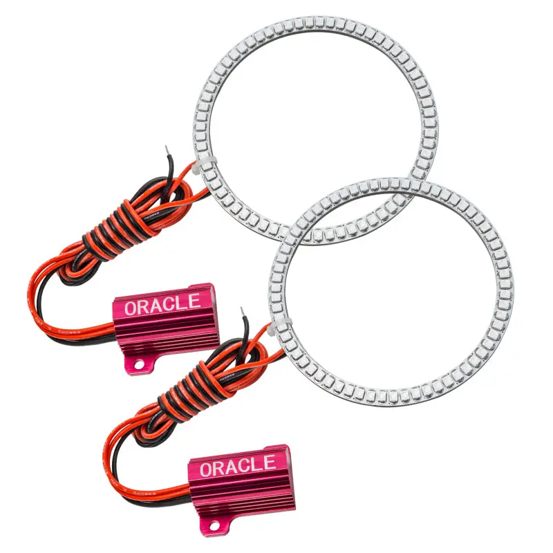 Oracle Gmc Denali 00-06 Led Fog Halo Kit - White 2