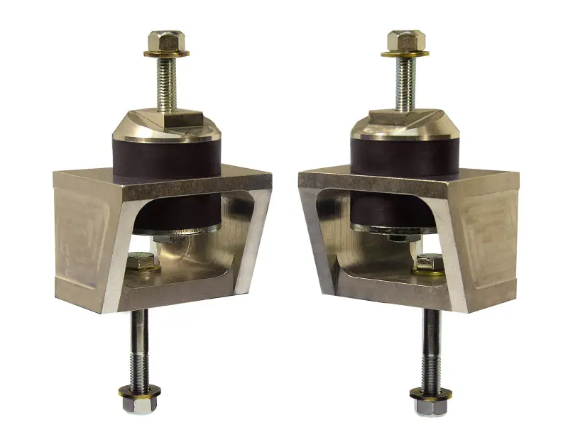 Prothane Black Motor Mount Inserts For 1970–1981 Chevrolet Camaro V8 Engines 1