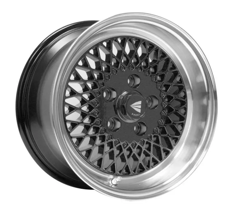 Enkei Classic Line 15X7 Inch Black Alloy Wheel – 4X100 Bolt Pattern, 38Mm Offset 1