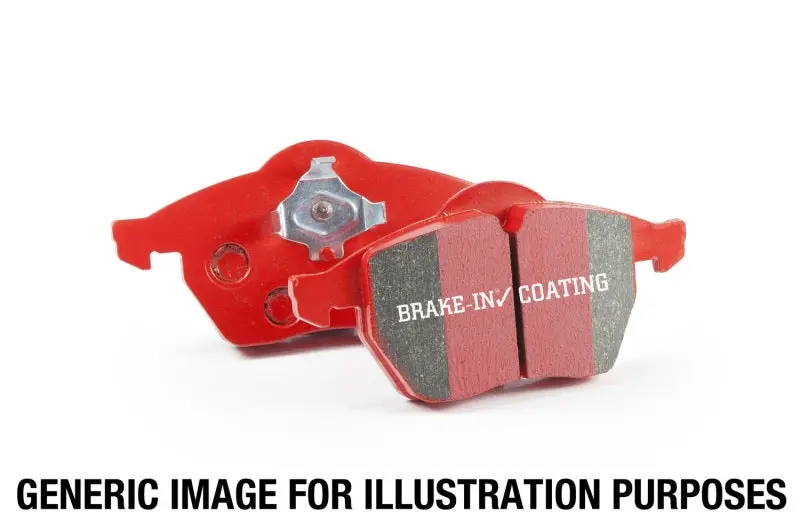 Ebc Redstuff Rear Brake Pads For 2016+ Porsche 911 (991/992) 3.0Tt Carrera – Compatible With Cast Iron Rotors 1