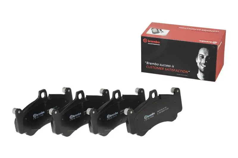 Brembo Front Ceramic Brake Pads For 2000–2005 Toyota Mr2 Spyder, 2000–2009 Prius, And 1994–2005 Celica 1