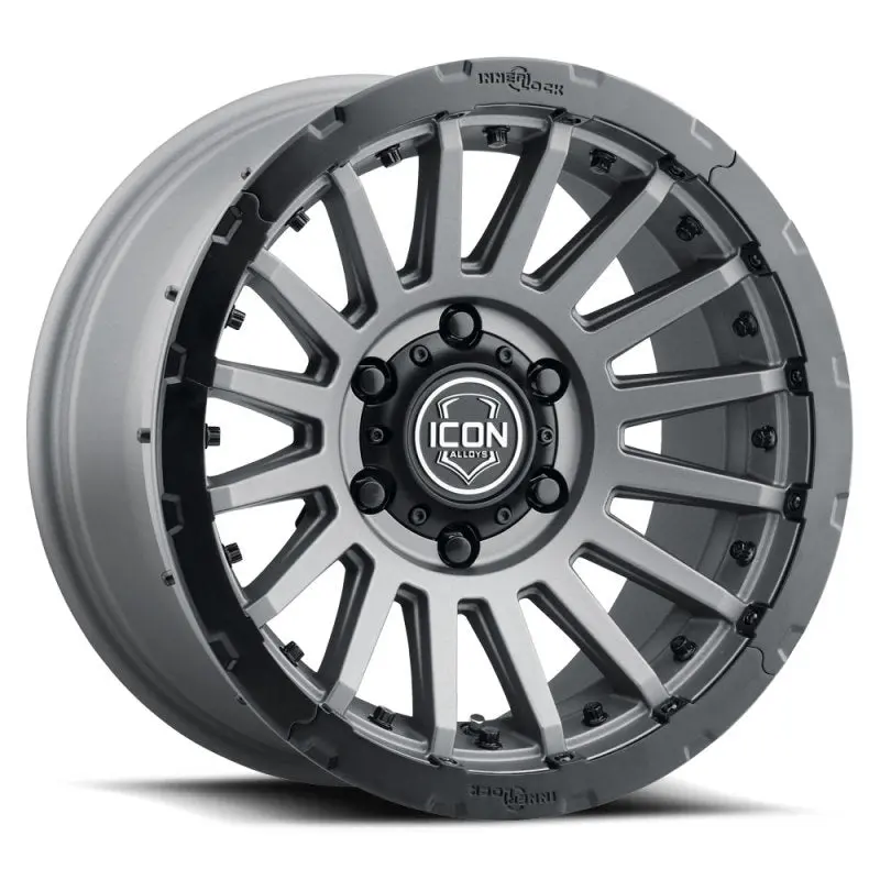 Icon Recon Pro 17X8.5 Charcoal Off-Road Wheel – 6X135 Bolt Pattern, +6Mm Offset, 5In Backspace, 87.1Mm Center Bore 1