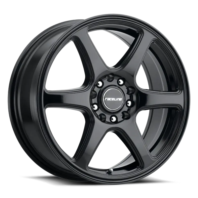 Raceline Matrix Gloss Black Alloy Wheel – 15X7In, 5X100/5X114.3, +40Mm Offset, 72.62Mm Bore 1