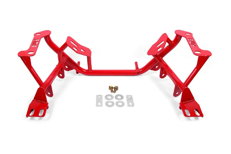 Bmr K-Member Kit For 1996–2004 Ford Mustang New Edge – Standard Or Coilover-Compatible Versions (Red Finish) 1