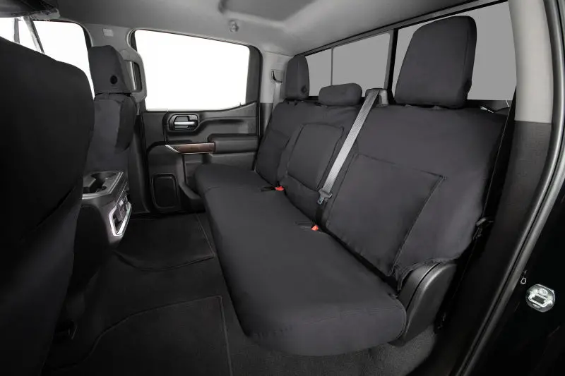 Covercraft Polycotton Seat Covers For 2016–2024 Nissan Titan – Front Row, Charcoal 2