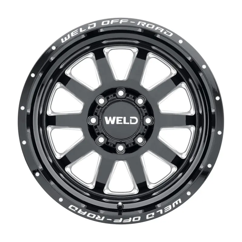 Weld Off-Road W102 20X10 Stealth 6X135 6X139.7 Et-18 Bs4.75 Gloss Black Mil 106.1 2