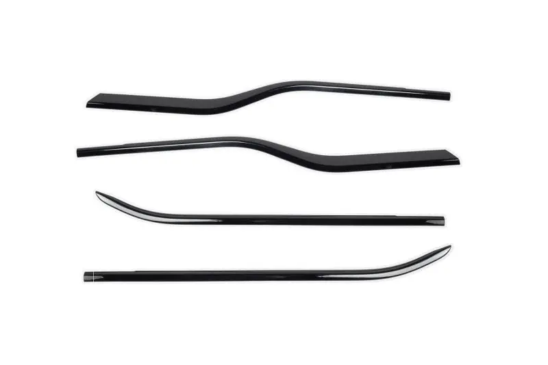 Putco Tinted Abs Window Trim Accents For 2015–2020 Ford F-150 Super Cab 1