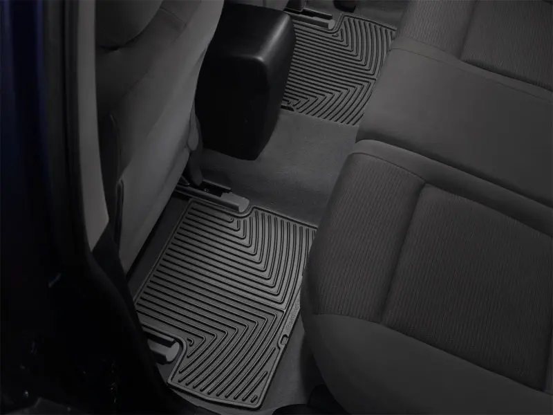 Weathertech Rear Rubber Floor Mats For 2010–2015 Bmw 7-Series (F02) – Black 2