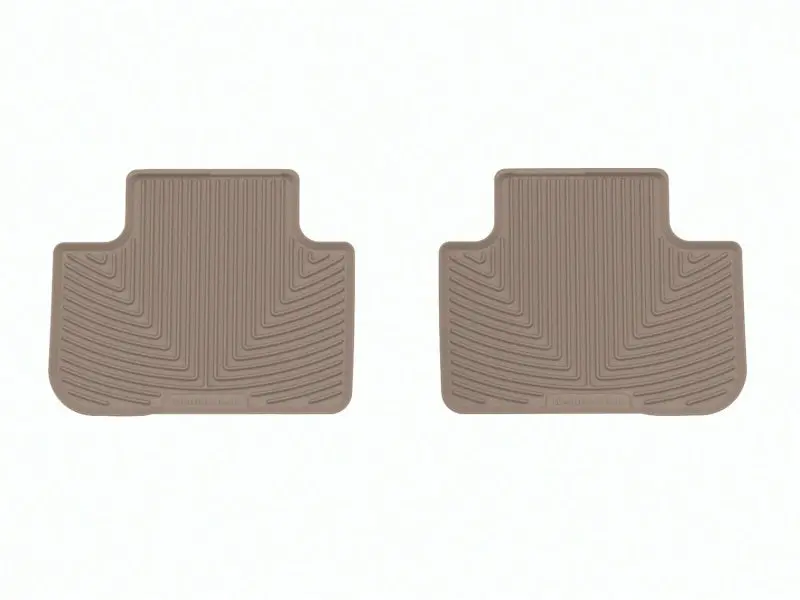 Weathertech All-Weather Rear Floor Mats For 2020–2024 Bmw X3 M / X4 M (Including Competition Models) – Tan 1